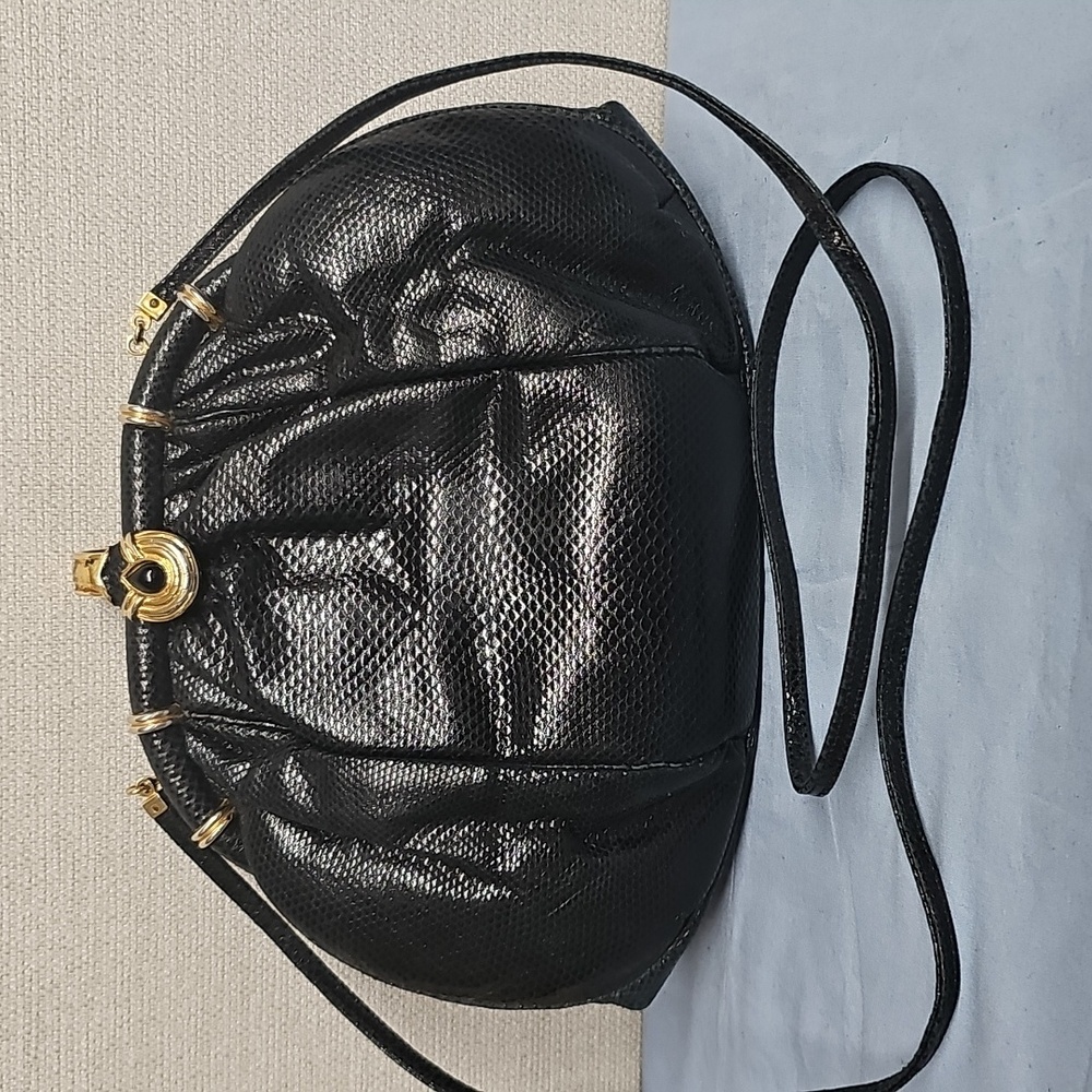 JUDITH LEIBER LIZARD EVENING CLUTCH BAG BFPM-07-196